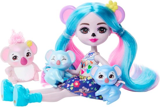 Chic Feestje Poppen Set met Karalee Koala en Vriendjes - Speelgoed voor Kinderen van Merkloos — afbeelding 3