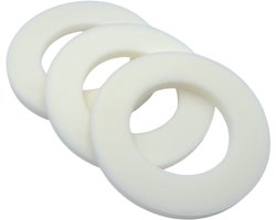 Fixem afdichtingsring schuimring ventilatie, geschikt voor Storkair Zehnder STK 100 125, set van 3