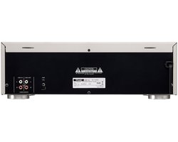 TEAC W-1200 double lecteur de cassettes, Argent
