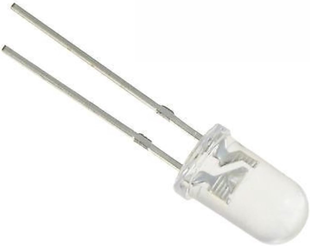 Blauwe Knipperende LED - LED Lampjes - Decoratieve Verlichting - Vlam Effect - 5mm - Blauw