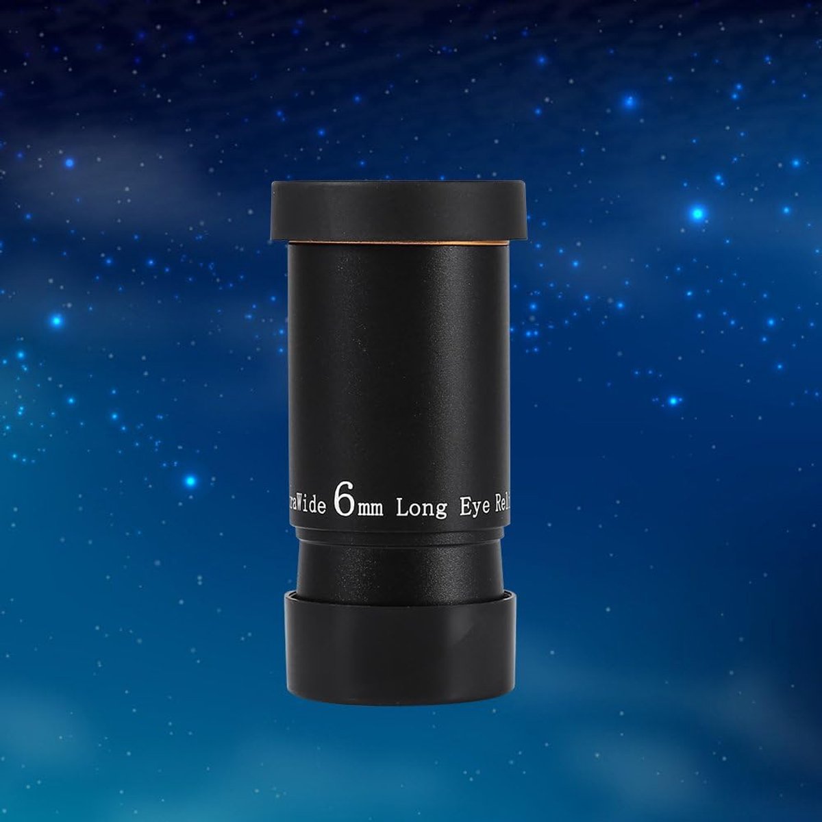 Telescoop Oculair - Astronomie Lens - Sterren Kijken - 66 Graden Hoek - 6 Mm Brandpuntsafstand - Zwart