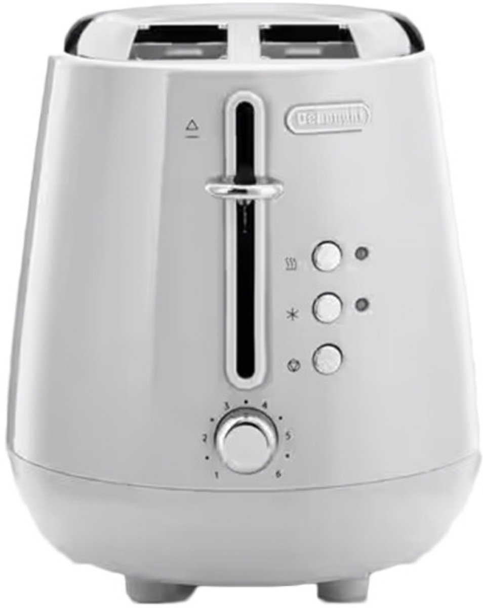 Broodrooster De'Longhi Eclettica White CTY2103.W