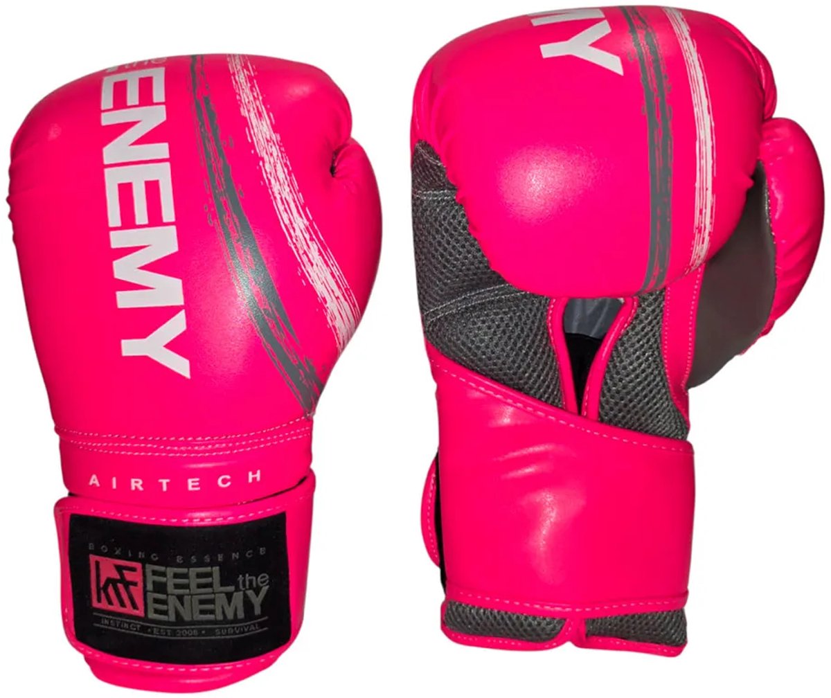 Krf Feel The Enemy Airtec Bokshandschoenen Roze 12oz