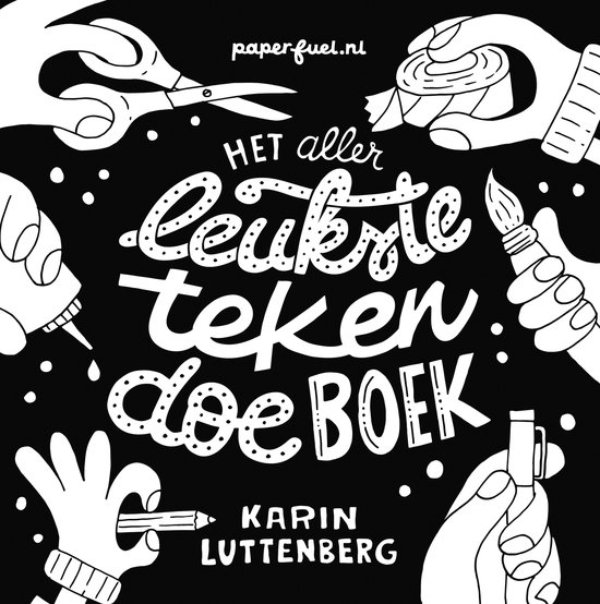 Het allerleukste teken-doeboek - cover