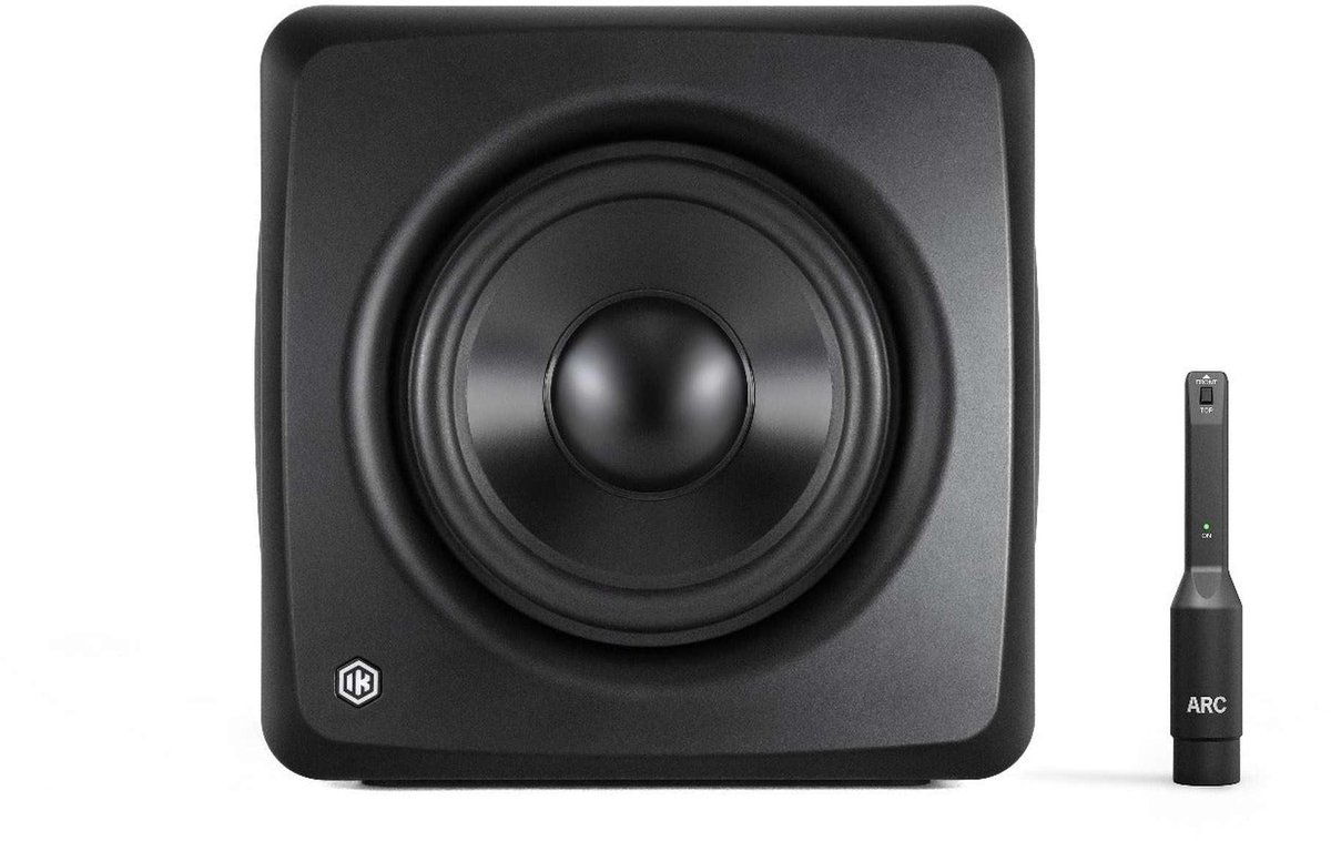 IK Multimedia iLoud Sub Ultra-Compact Actieve Subwoofer 6.5 Inch met ARC Room Correction en Bluetooth