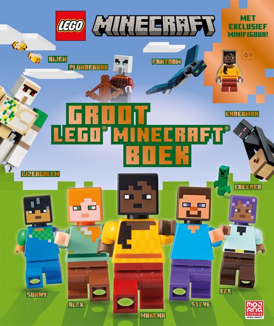 Minecraft - Groot LEGO Minecraft boek - cover