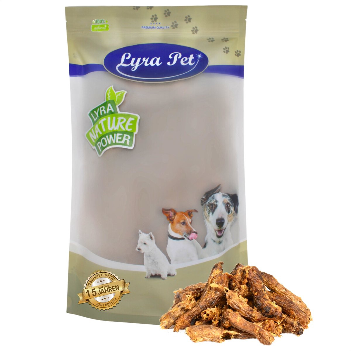 1 kg Lyra Pet® kippennekken