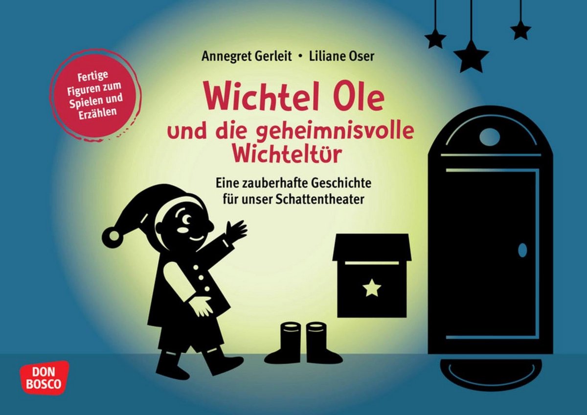 Magisch Schattenspiel Geschichte für Kinder: Wichtel und Wichteltür