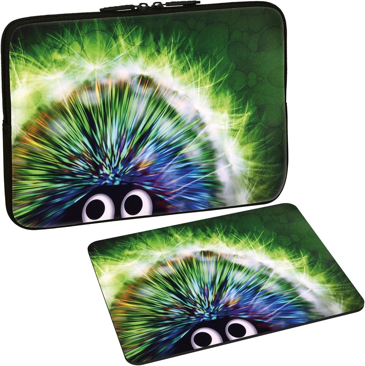 Neopreen Laptop Laptoptas 17,3 inch met Muispad - Waterafstotend Hoes