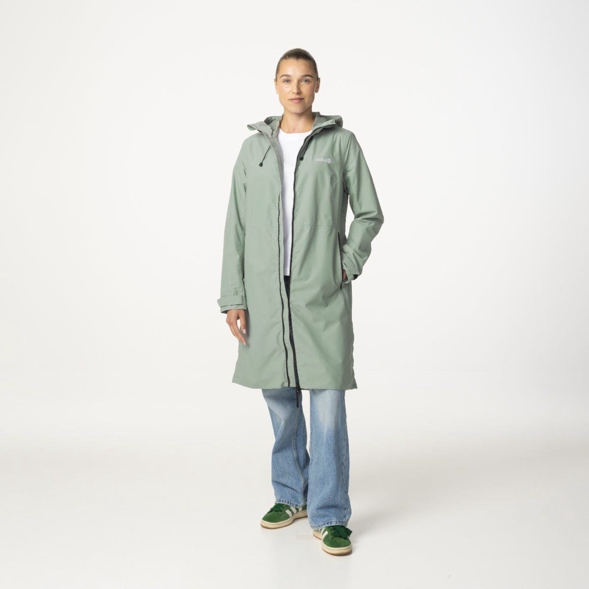 Seq II Regenjas Urban Outdoor Dames Sage Groen