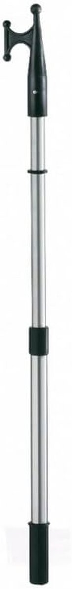 Telescoopsteel 2 meter geanodiseerd aluminium