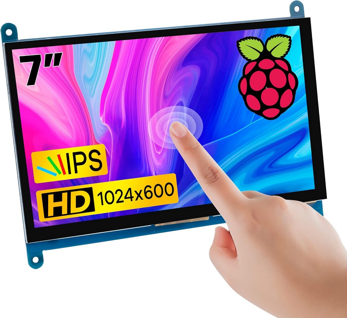 7 Inch IPS LCD Touchscreen Monitor met HDMI voor Raspberry Pi en Windows