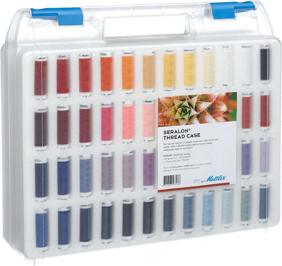 Naaigaren Set 96 Kleuren Polyester Universele Draad - 200m Per Klos