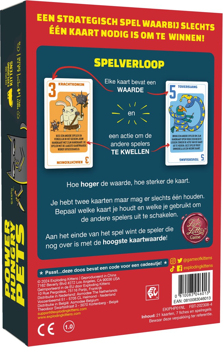 Power Hungry Pets - Nederlandstalig Kaartspel - Partyspel — afbeelding 8