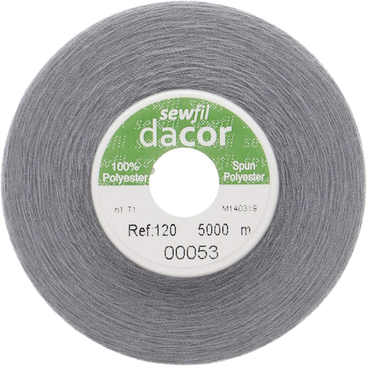 Polyester Naaigaren 5000 Meter - Bitumen Grijs - OEKO-TEX Gecertificeerd