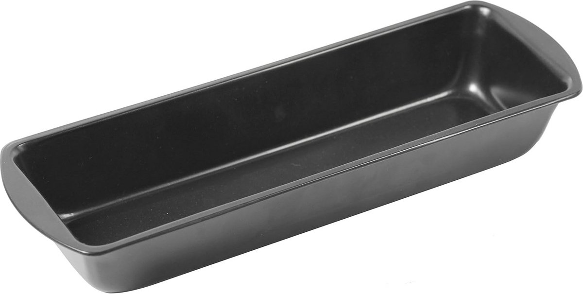 Rechthoekige Ovenvorm Zwart Metaal 39 x 12,5 cm - Ideaal voor Bakken