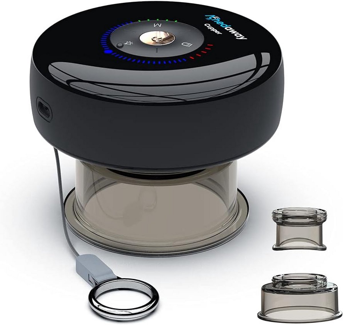 Intelligente Cupping Therapie Massager met Rood Licht Therapie