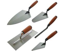 5-delige Troffelset voor Bouw en Metselwerk