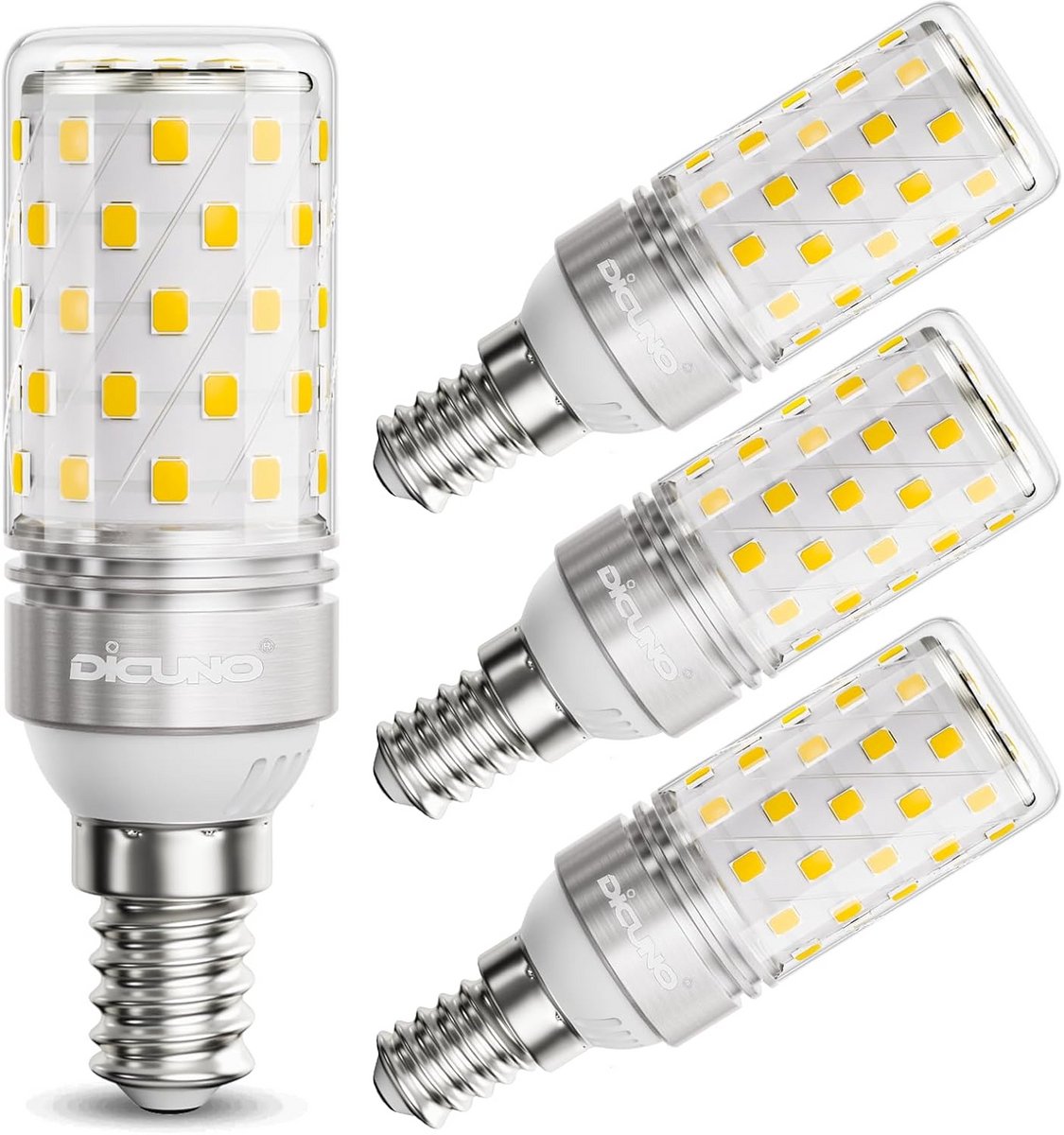 E14 LED Maïslamp 8W Neutraal Wit 4000K Hoog Lumen Niet-dimbaar - Set van 4