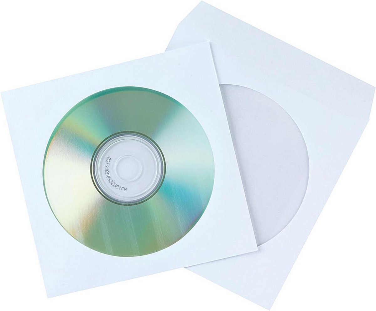 50 Vel Papier CD Hoezen voor Labels en Bescherming