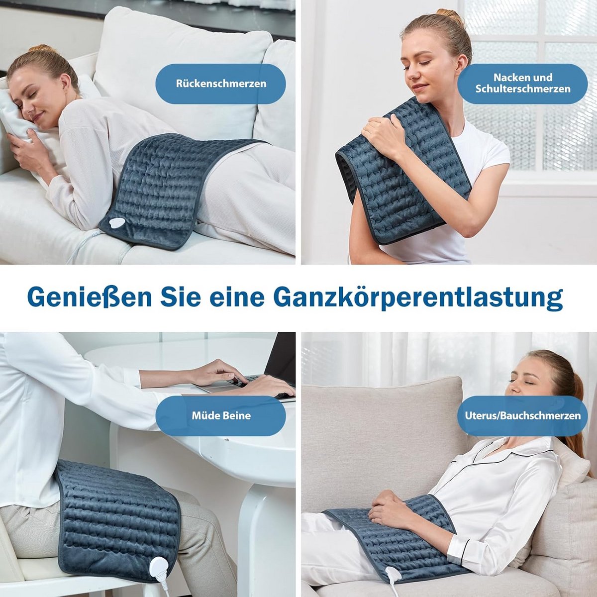 Warmtekussen Oplaadbaar - Warmtedeken - Warmtekussen - Wellness