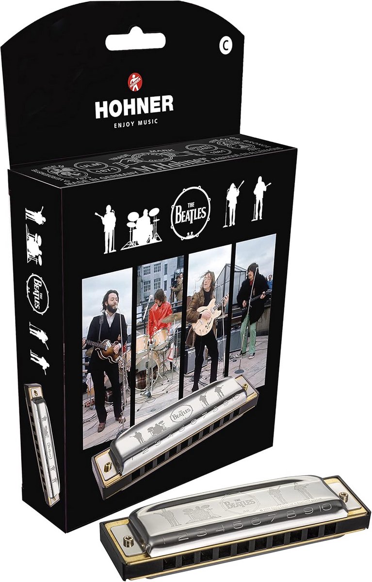 Mondharmonica in C voor Beatles Nummers - Hoogwaardige Mondharmonica