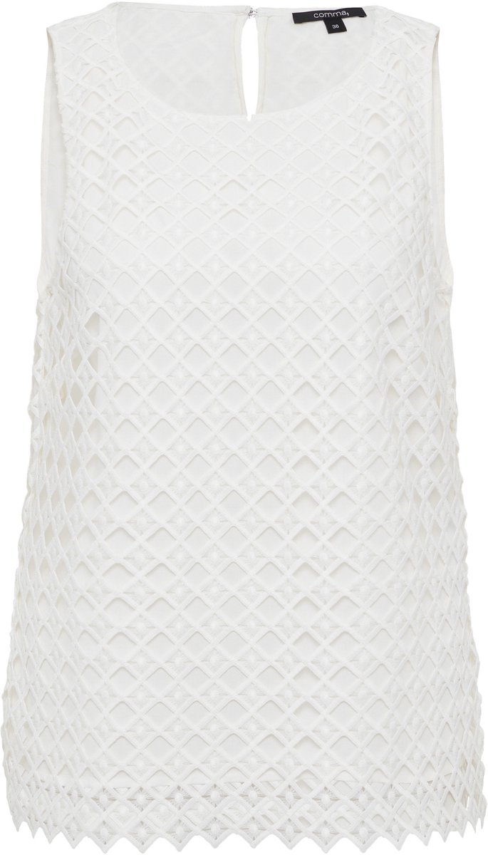 comma - female - Elegante kanten blouse top