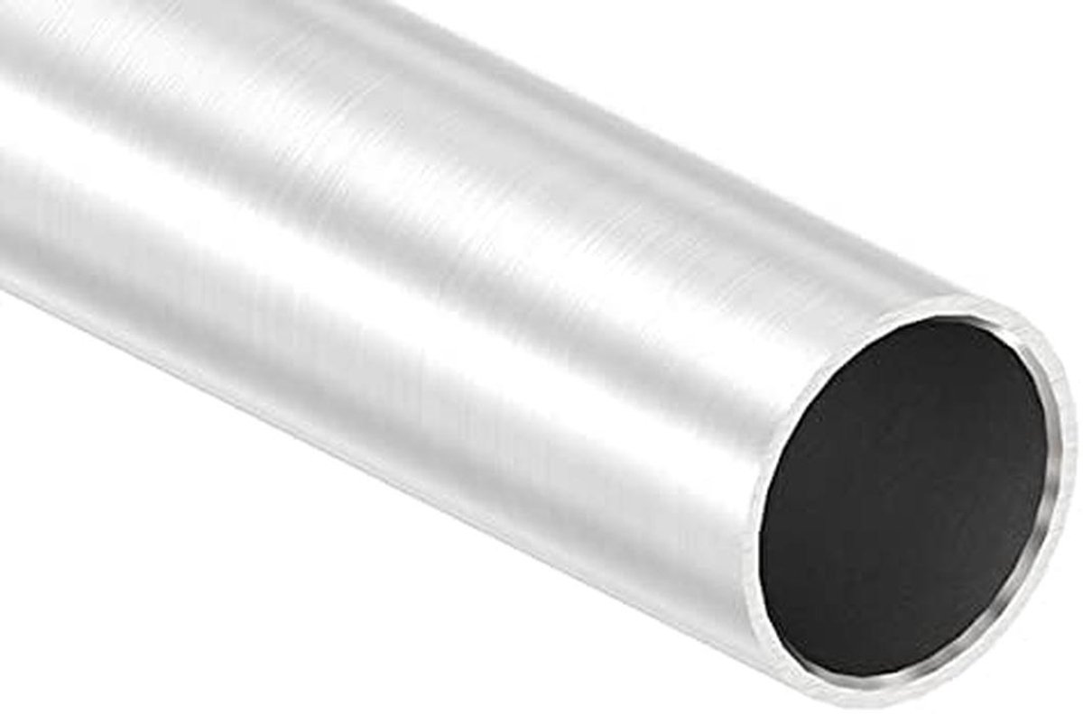 RVS buis rond 42.4 x 3.0 mm lengte 6 meter geslepen