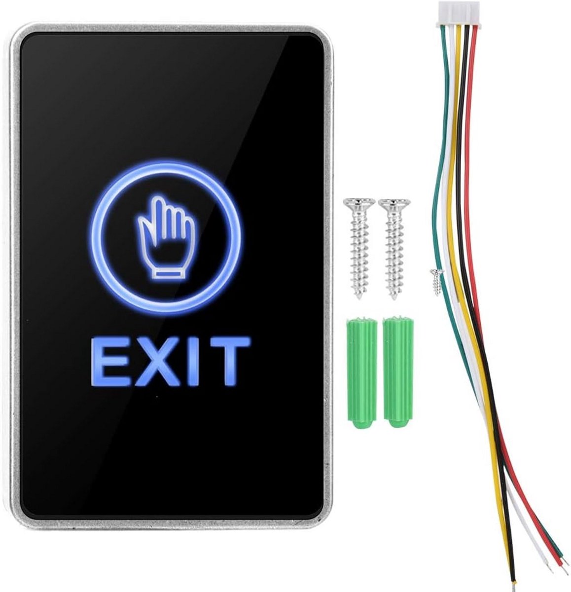 Touch Sensor Deur Ontgrendelknop met LED-indicator voor Toegangscontrole