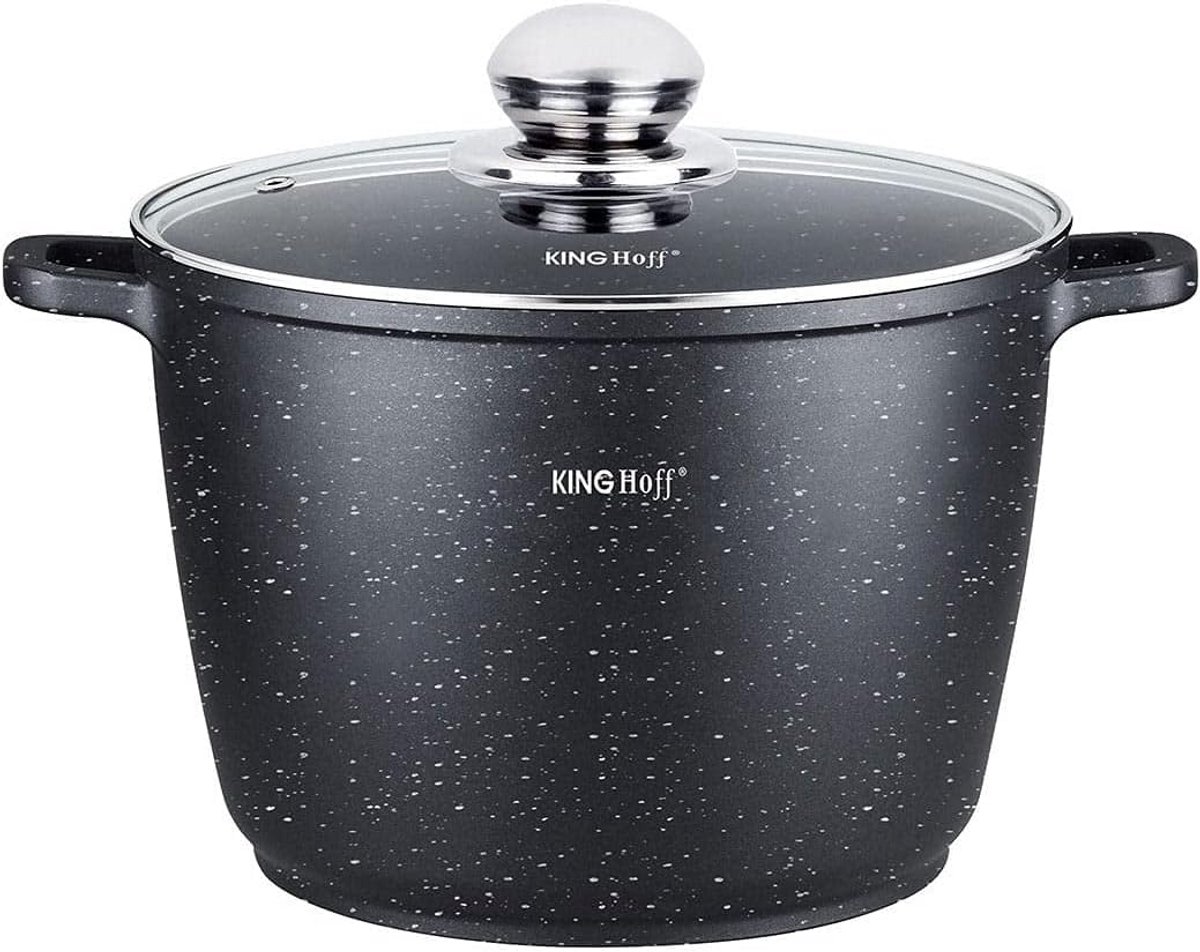 Grote Braadpan 10 Liter - 28 cm - Met Aromaknop