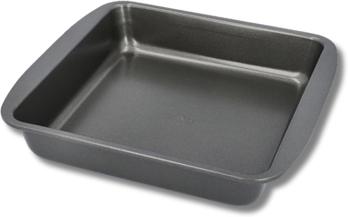 Bakvorm voor Brownies Hoekig met Antiaanbaklaag 23 x 23 cm