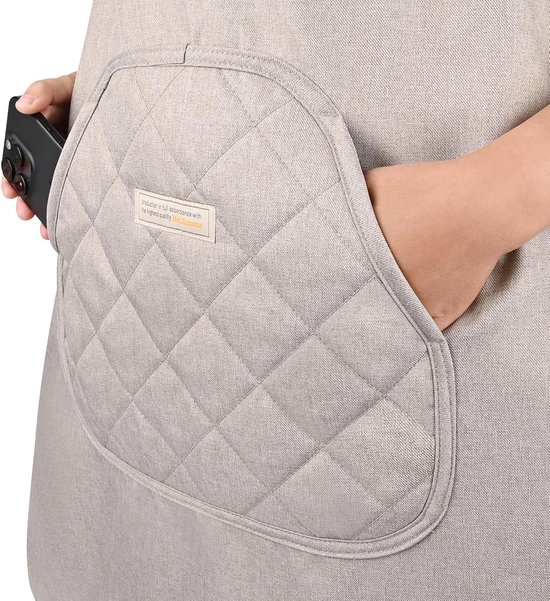 Baby Draaghoes - Winter Baby Cover - Buiten Bescherming - Waterdicht Materiaal - Universele Pasvorm - Khaki — afbeelding 3
