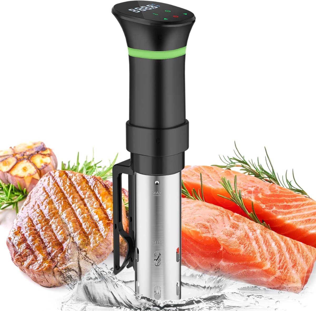 RONN® Sous vide stick - Sous Vide - Zwart - 9cm x 10cm x 37cm