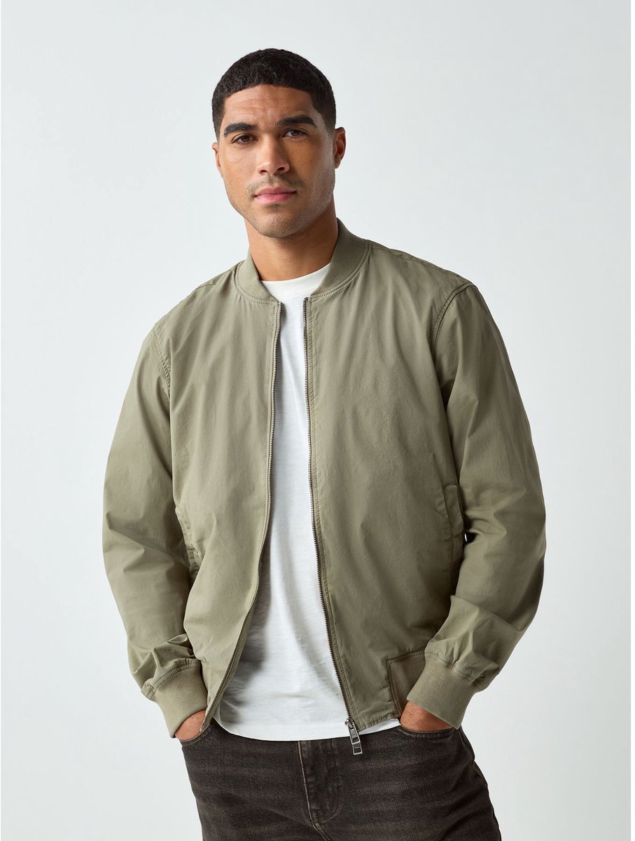 Next - Heren - Casual bomberjack - Groen