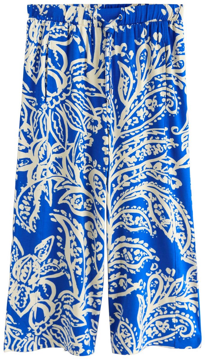 Next - Dames - Jersey broekrok - Blauw