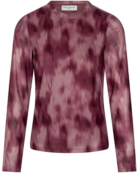 Homlan Dames T-shirt met lange mouwen, V-hals en strepen van mesh, elegante pasvorm, los en casual, Donkergroen, XL Homlan Dames T-shirt met lange mouwen, V-hals en strepen van mesh, elegante pasvorm, los en casual, Donkergroen, XL