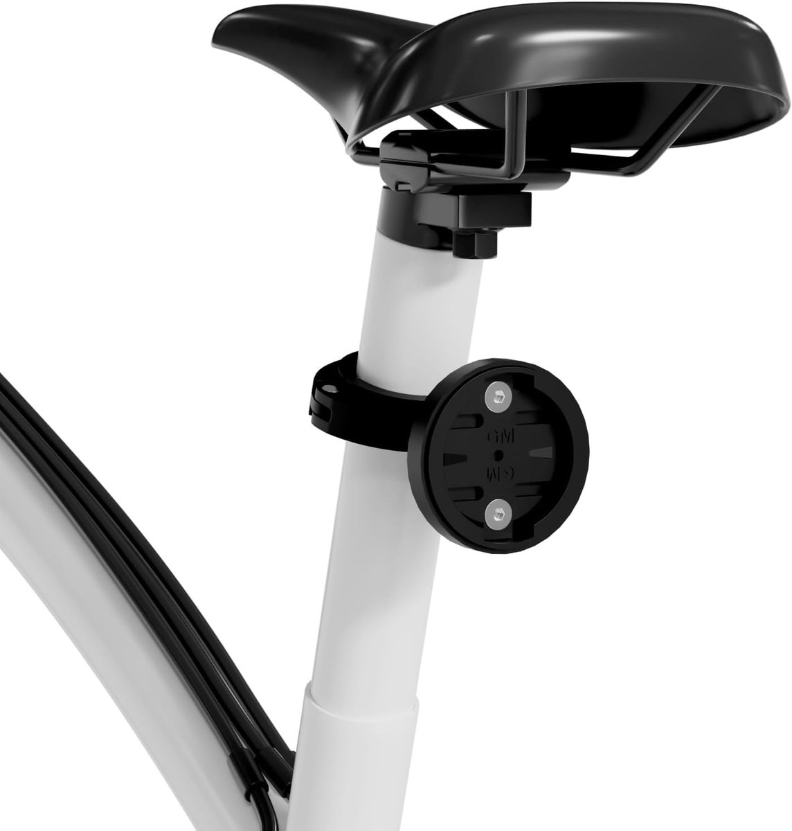 Verstelbare Fietshouder - Fietsbevestiging Radar - Veilig Fietsen - Universele Zadelpen Clamp - 27.2/30.9mm - Zwart