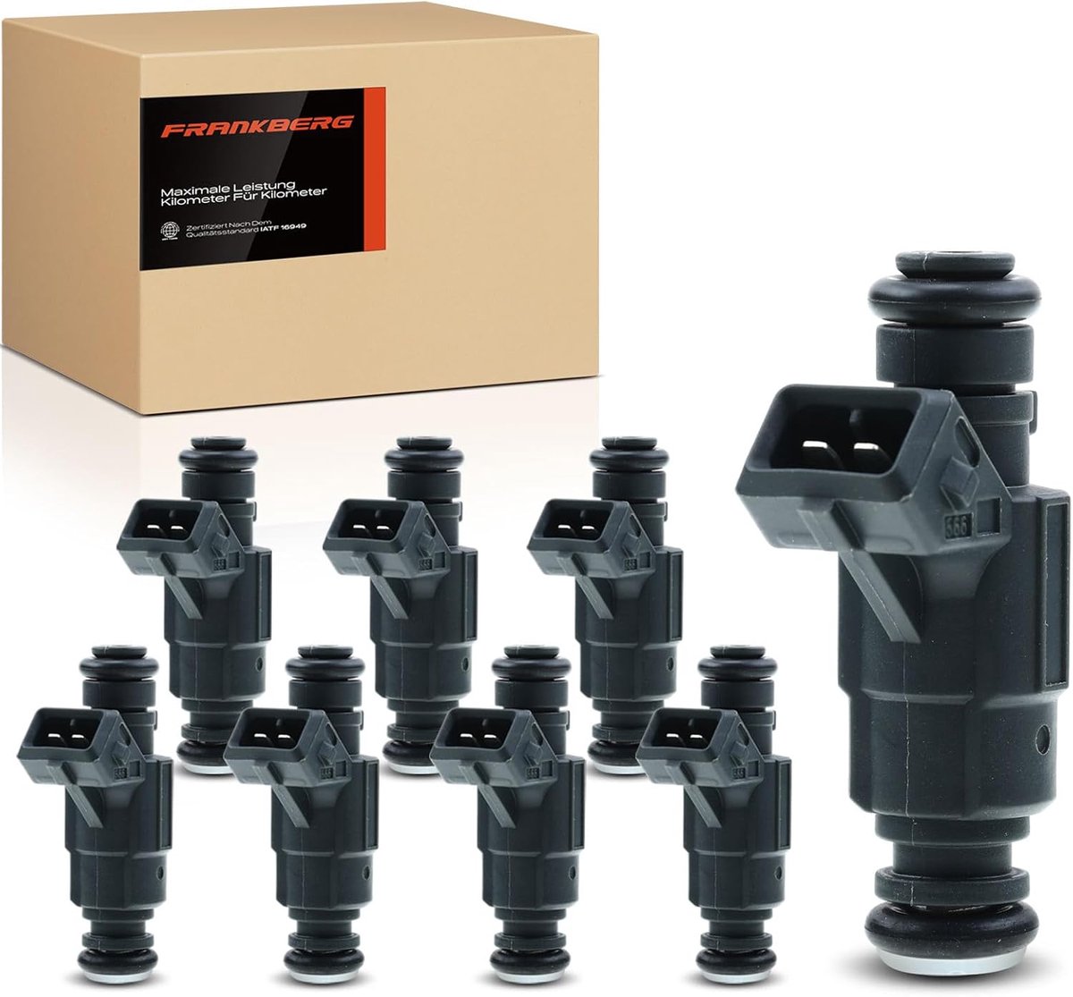 Injectieventielen Set - Brandstofverstuivers - Motoronderhoud - 8 Stuks - 12x9x5.5cm