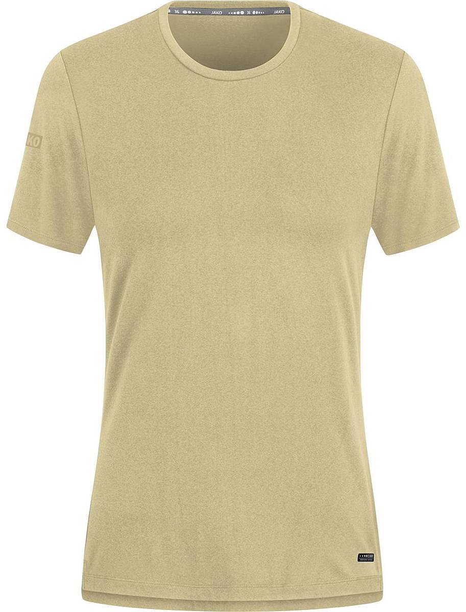 Jako Pro Casual T-Shirt Dames - Beige | Maat: 34