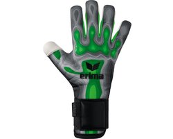 Erima Flex-Ray Match Eco Keepershandschoenen - Grijs / Groen | Maat: 12