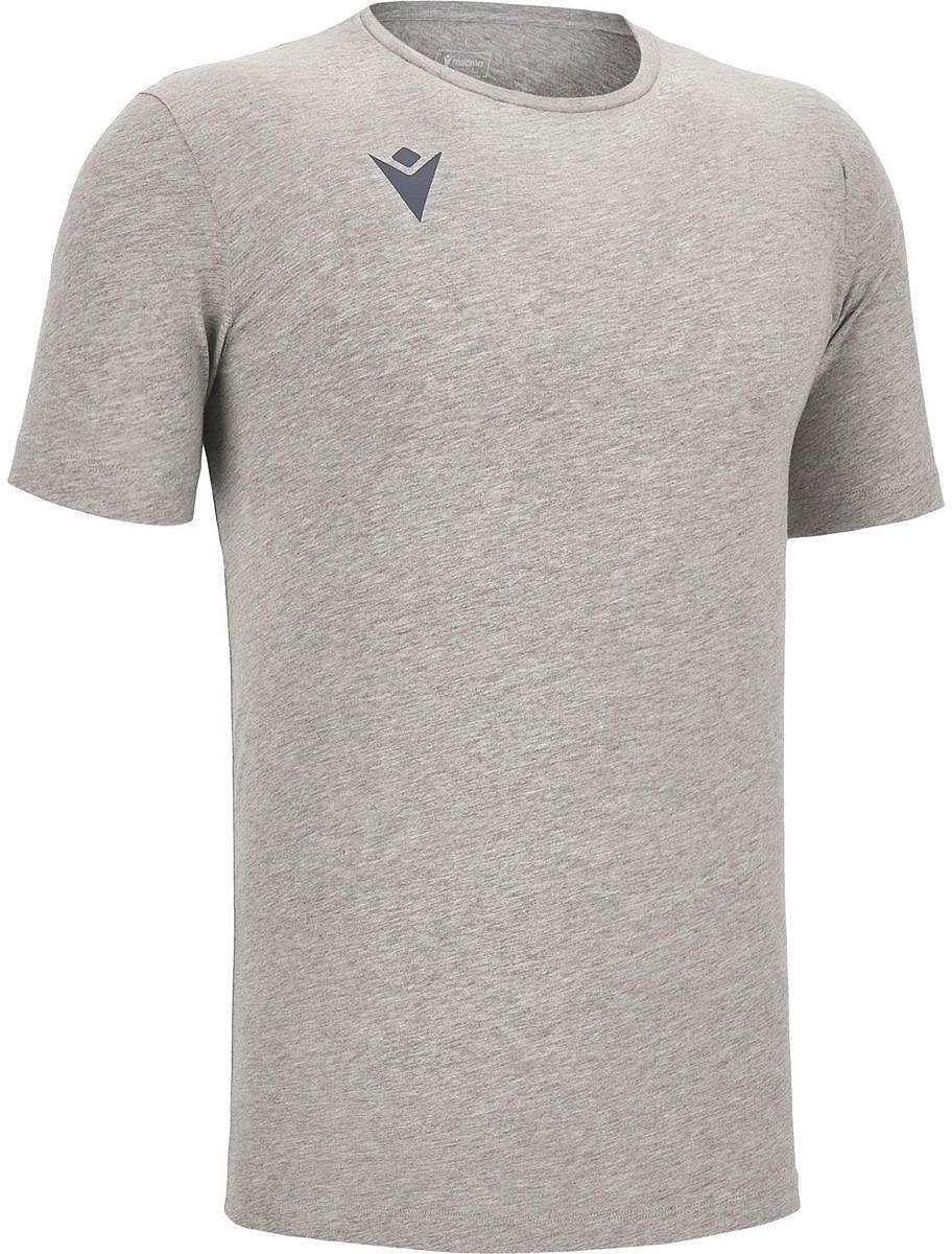 Macron Boost Eco T-Shirt Kinderen - Lichtgrijs Gemeleerd | Maat: 9-10 Y