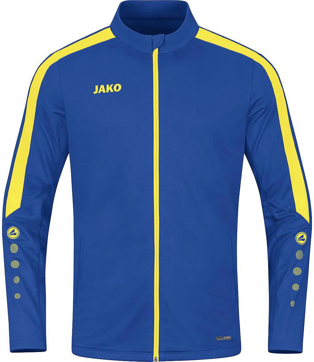 Jako Power Polyestervest Heren - Royal / Citroen | Maat: XL