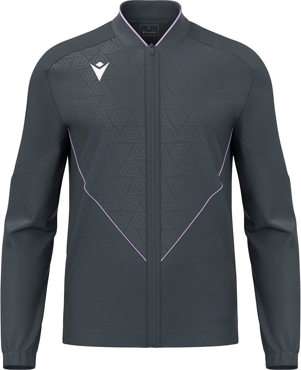 Macron Thunder Morpheus Presentatiejack Heren - Antraciet / Lila | Maat: 5XL