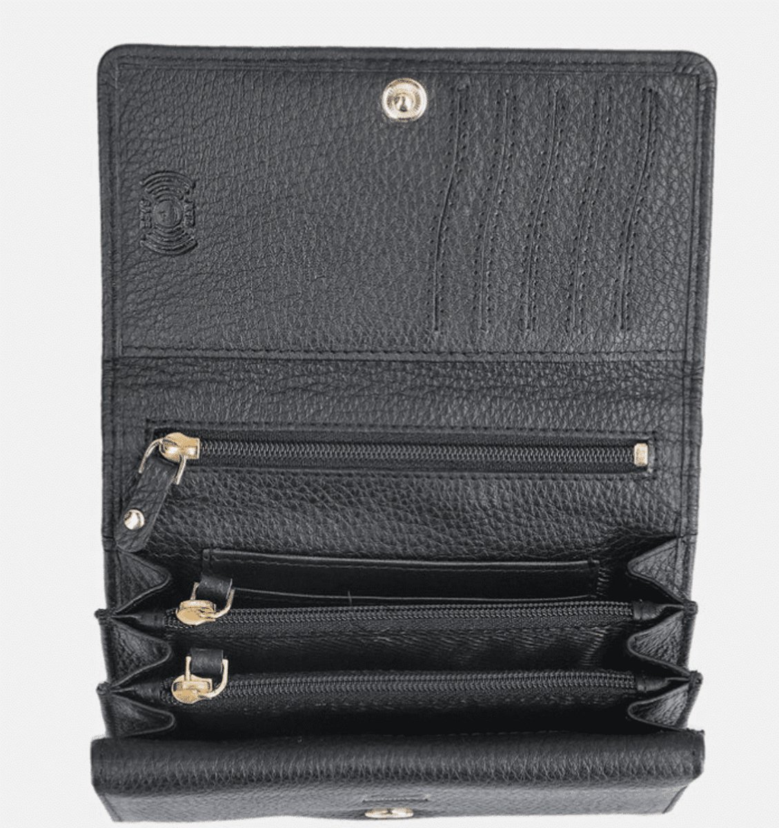 Crinkles Portefeuille | Zwart | Maat: One Size