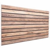 vidaXL - Wandpanelen - 5 - st - 100 - x - 50 - cm - Lichtbruin - EPS-schuim