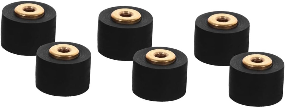 Cassette Tape Rollen - Reparatie Onderdelen - Apparatuur Herstellen - Duurzaam Rubber Materiaal - 24 x 10 mm - Zwart