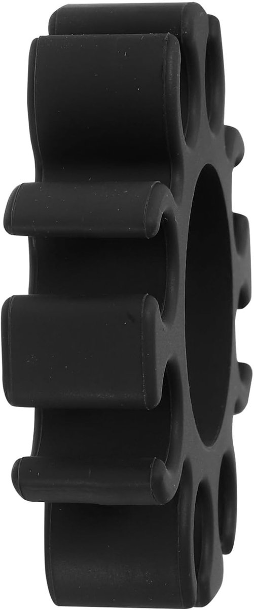 Drumstok Houder - Clip Accessoire - Muziek Optredens - Antislip Silicone - 8x8x2 cm - Zwart