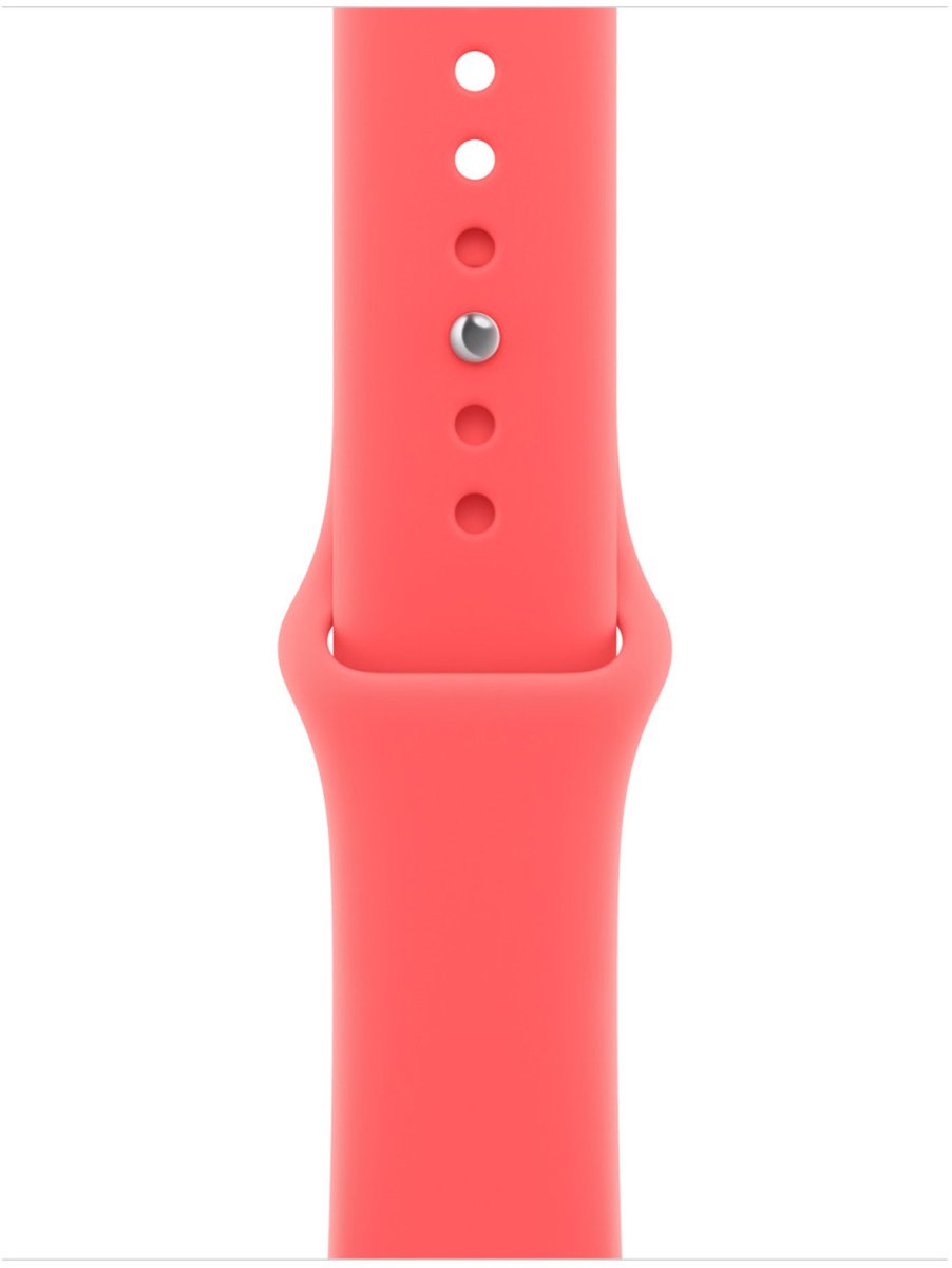 Apple MHY54ZM/A slimme draagbare accessoire Band Rood Fluorelastomeer
