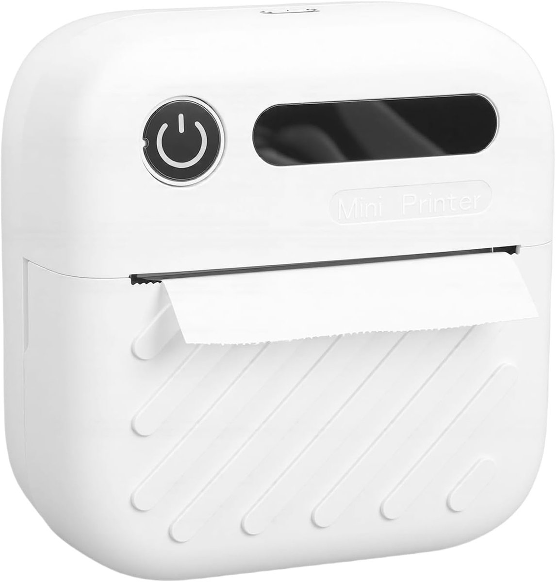 Draagbare Labelprinter - Thermische Printer - Thuis Kantoor Organisatie - Inktloos Printen - 12 x 9 x 5 cm - Wit
