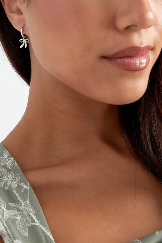 boucles d'oreilles avec noeud - boucles d'oreilles - acier inoxydable - sans nickel - couleur or - doré - cadeau - cadeau maman - astuce cadeau - Noël - chic